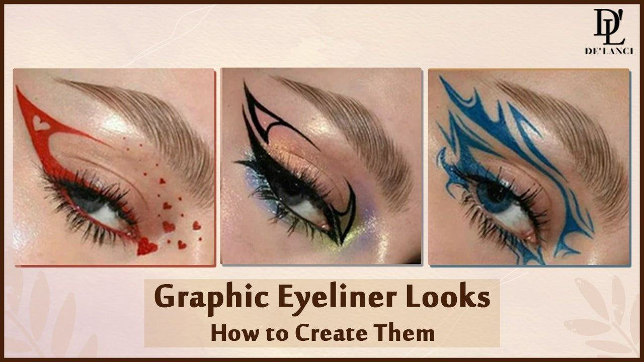 25 Fun Makeup Ideas That Will Totally Transform Your Look 12 10 Amazing Graphic Eyeliner Looks and How to Create Them-DE'LANCI ...