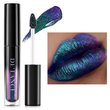 Load image into Gallery viewer, Chameleon Glitter Lip Gloss - 05 Peacock Green-DE'LANCI
