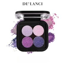 Load image into Gallery viewer, DE‘LANCI Customizable Four-color Multichrome Eyeshadow Palette