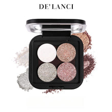 Load image into Gallery viewer, DE‘LANCI Customizable Four-color Multichrome Eyeshadow Palette