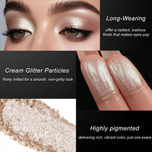 Load image into Gallery viewer, Cream Shimmer Eyeshadow Golden Beige 10#