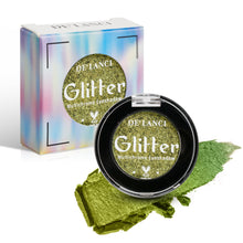Load image into Gallery viewer, DE'LANCI Rainbow Multichrome Chameleon Eyeshadow  #2F Olive Yellow-DE'LANCI