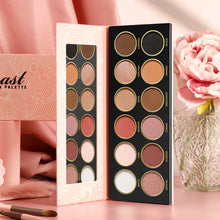 Load image into Gallery viewer, DE'LANCI Rose Coast 12 Colors Pink Brown Palette-DE'LANCI