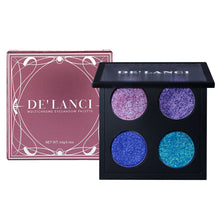 Load image into Gallery viewer, DE’LANCI Blue Enchantress Multichrome Eyeshadow palette