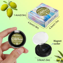 Load image into Gallery viewer, DE'LANCI Rainbow Multichrome Chameleon Eyeshadow  #2F Olive Yellow-DE'LANCI
