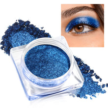 Load image into Gallery viewer, Cream Shimmer Eyeshadow Navy Blue 04#
