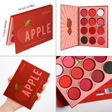 Load image into Gallery viewer, DE'LANCI 12 Red Apple Eye Shadow Palette