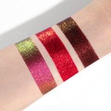 Load image into Gallery viewer, DE'LANCI Sparkle Red Singles | High-Shine Glitter Eyeshadow