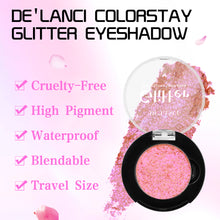 Load image into Gallery viewer, DE'LANCI Rainbow Multichrome Chameleon Eyeshadow #4G Rose Princess-DE'LANCI
