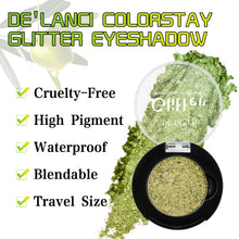 Load image into Gallery viewer, DE'LANCI Rainbow Multichrome Chameleon Eyeshadow  #2F Olive Yellow-DE'LANCI