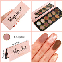 Load image into Gallery viewer, DE'LANCI Rose Coast 12 Colors Pink Brown Palette-DE'LANCI