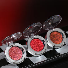 Load image into Gallery viewer, DE'LANCI Sparkle Red Singles | High-Shine Glitter Eyeshadow