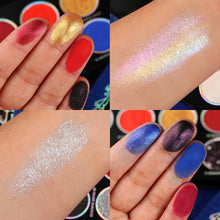 Load image into Gallery viewer, DE'LANCI Circus Nightmare 12-Color Red & Blue Eyeshadow Palette