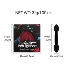 Load image into Gallery viewer, DE'LANCI Matte Single Eyeshadow #Ruby Dusk