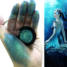 Load image into Gallery viewer, DE'LANCI Rainbow Multichrome Chameleon Eyeshadow #5D Teal Mermaid-DE'LANCI