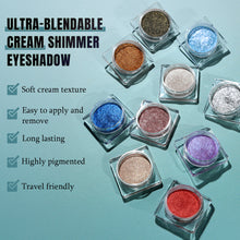 Load image into Gallery viewer, Cream Shimmer Eyeshadow Golden Beige 10#