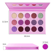 Load image into Gallery viewer, DE'LANCI 15 Color Purple Eyeshadow Palette-DE'LANCI