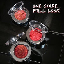 Load image into Gallery viewer, DE'LANCI Sparkle Red Singles | High-Shine Glitter Eyeshadow