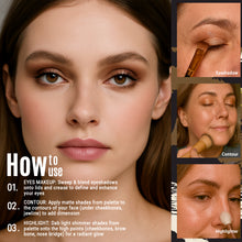 Load image into Gallery viewer, Naked Nude Neutral Eyeshadow Palette 12 Colors