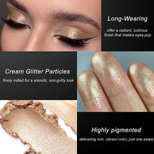 Load image into Gallery viewer, Cream Shimmer Eyeshadow Rose Gold 08#