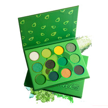 Load image into Gallery viewer, Avocado Green Eyeshadow Palette 12 Colors DE’LANCI