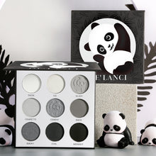 Load image into Gallery viewer, 9 Colors Panda Black Grey Eyeshadow Palette-DE'LANCI