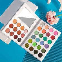 Load image into Gallery viewer, DE'LANCI 36 Color Beauty Blooming Double Pages Eyeshadow Palette-DE'LANCI