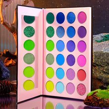 Load image into Gallery viewer, DE'LANCI Glaze Sandrlarm NEW PURPLE BLUE EYESHADOW PALETTE-24 COLOR-DE'LANCI