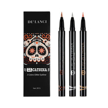 Load image into Gallery viewer, DE‘LANCI LA CATRINA 3 Color /set Glitter Liquid Eyeliner-DE'LANCI