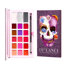 Load image into Gallery viewer, DE'LANCI 18 Colors La Catrina Lipstick Palette-DE'LANCI