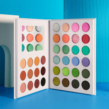 Load image into Gallery viewer, DE'LANCI 36 Color Beauty Blooming Double Pages Eyeshadow Palette-DE'LANCI