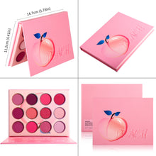 Load image into Gallery viewer, DE'LANCI 12 Colors Pink Peach Eyeshadow Palette-DE'LANCI