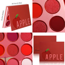 Load image into Gallery viewer, DE'LANCI 12 Red Apple Eye Shadow Palette-DE'LANCI