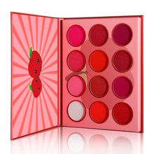 Load image into Gallery viewer, DE'LANCI 12 Red Apple Eye Shadow Palette-DE'LANCI