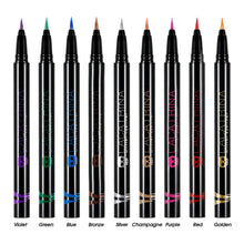 Load image into Gallery viewer, DE‘LANCI LA CATRINA 3 Color /set Glitter Liquid Eyeliner-DE'LANCI