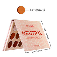 Load image into Gallery viewer, DE'LANCI New Nude NEUTRAL Eyeshadow Palette 15 Colors Nudes Warm Eye Shadows-DE'LANCI