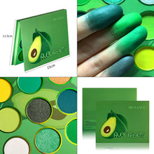 Load image into Gallery viewer, Avocado Green Eyeshadow Palette 12 Colors DE’LANCI