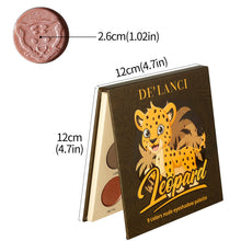 Load image into Gallery viewer, DE’LANCI 9 Colors Leopard Nude Eyeshadow Palette-DE'LANCI
