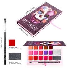 Load image into Gallery viewer, DE'LANCI 18 Colors La Catrina Lipstick Palette-DE'LANCI