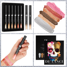 Load image into Gallery viewer, LA CATRINA Glitter & Glow Liquid Eyeshadow Set-DE'LANCI