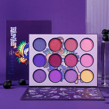 Load image into Gallery viewer, DE'LANCI Hawaii Blueberry Purple Eyeshadow Palette-DE'LANCI