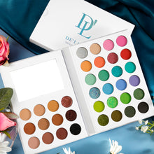 Load image into Gallery viewer, DE'LANCI 36 Color Beauty Blooming Double Pages Eyeshadow Palette-DE'LANCI