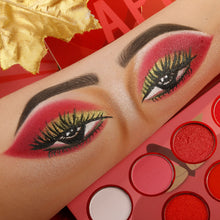 Load image into Gallery viewer, DE'LANCI 12 Red Apple Eye Shadow Palette-DE'LANCI