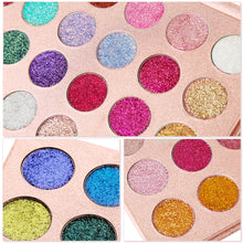 Load image into Gallery viewer, DE'LANCI Pressed Glitter Eyeshadow Palette-DE'LANCI