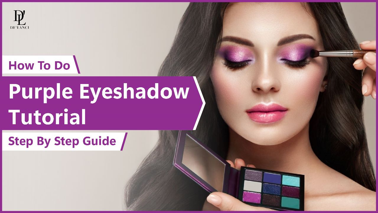 beginners eye makeup tutorial using purple eyeshadow |... Eyeshadow Step By Step Guide