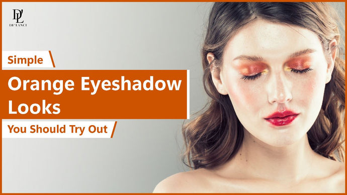 10+ Simple Orange Eyeshadow Looks You Should try out in 2023