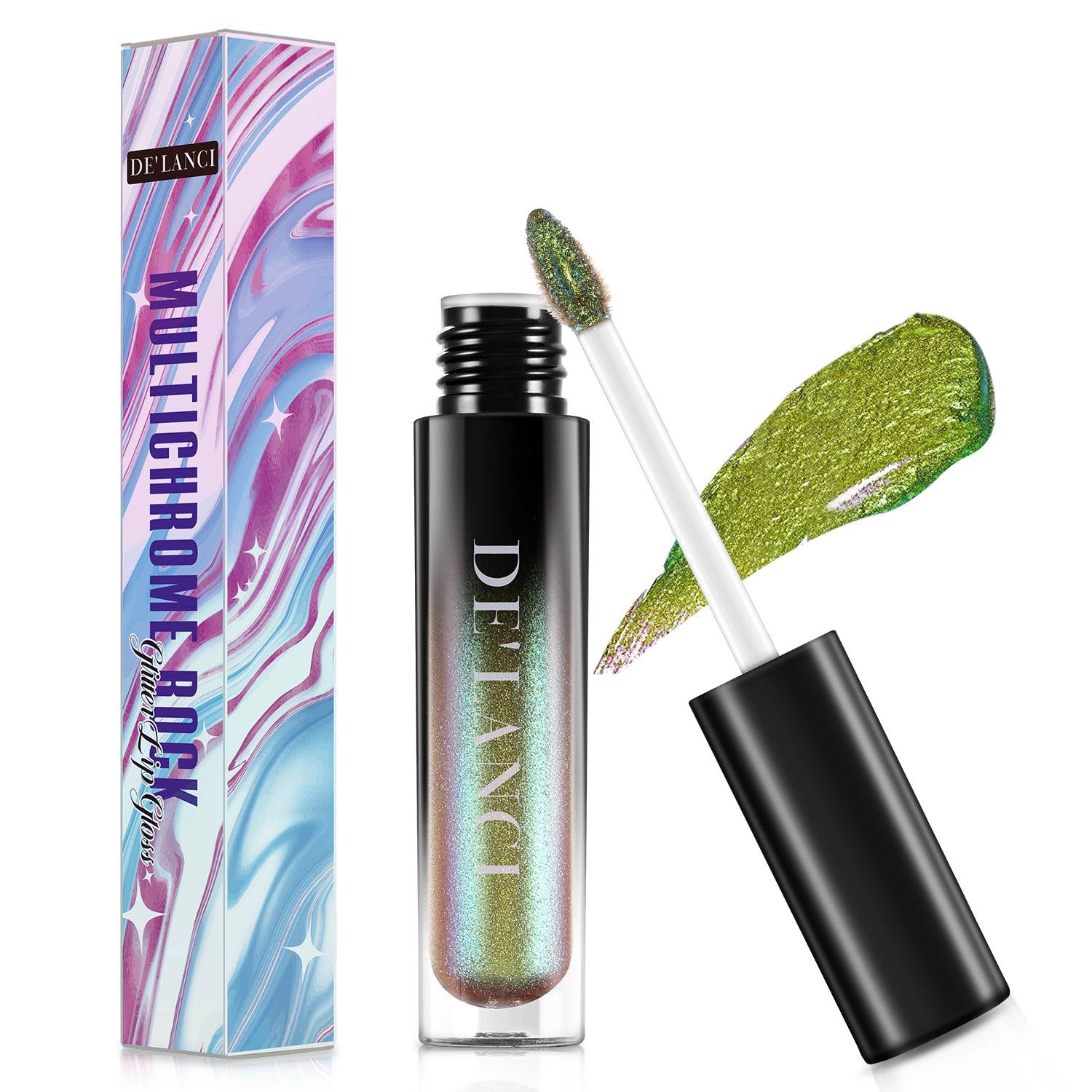 Delanci Glitter Chameleon Lip Glaze-DE'LANCI Glitter Chameleon Lip