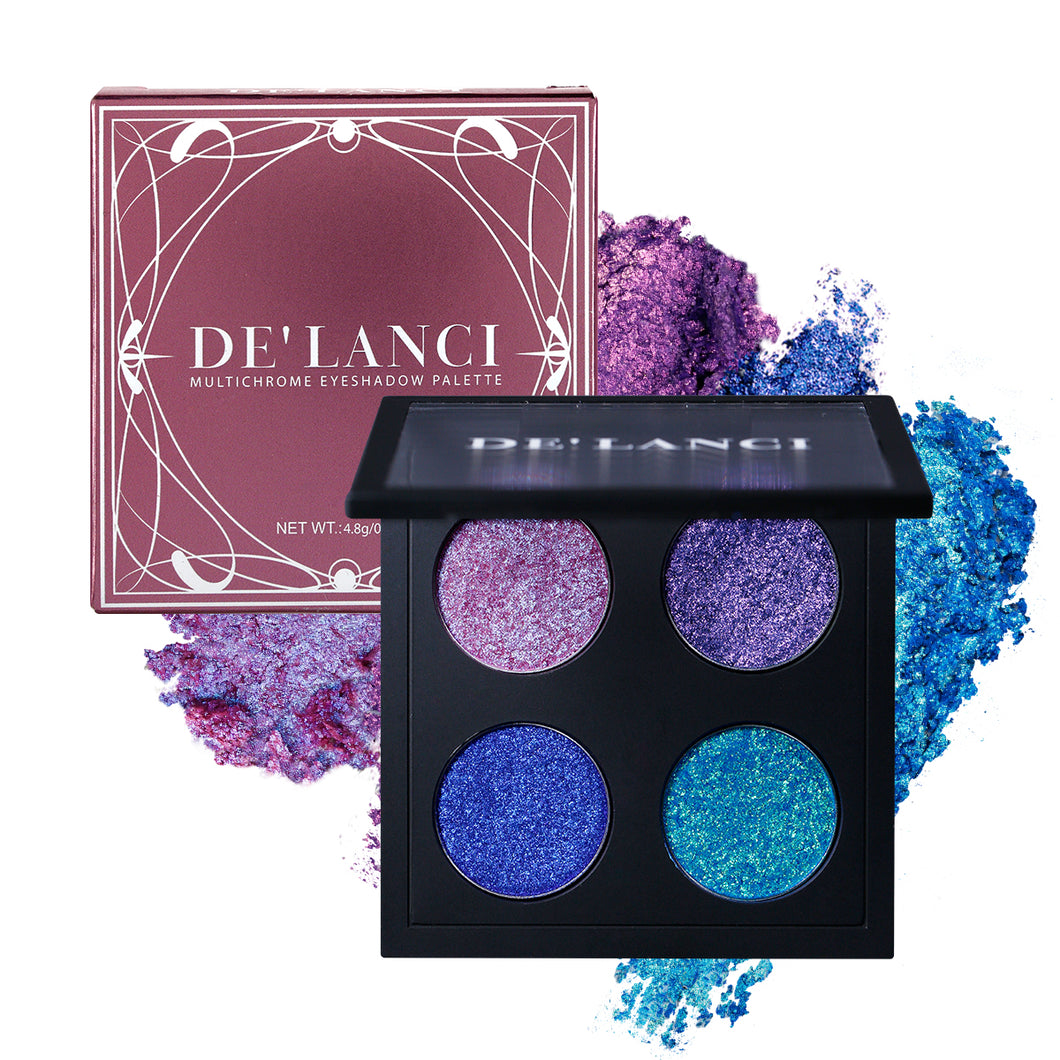 DE‘LANCI Customizable Four-color Multichrome Eyeshadow Palette