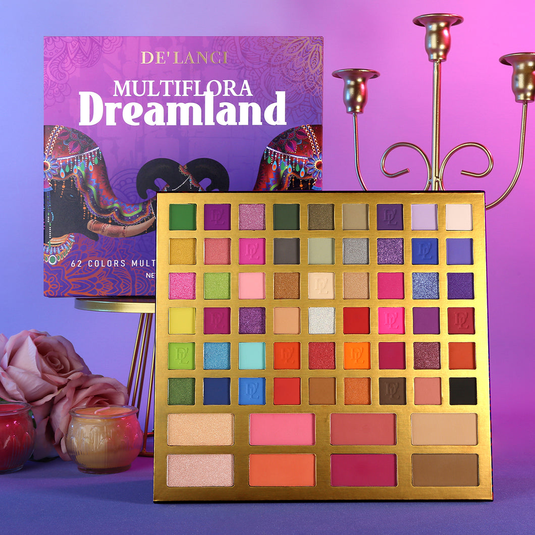 DE'LANCI Multiflora Dreamland Makeup Palette