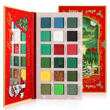 Load image into Gallery viewer, DE&#39;LANCI 18 Colors Christmas Eyeshadow # Green

